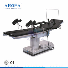 Precio quirúrgico hidráulico eléctrico de la mesa de operaciones del hospital médico AG-OT007